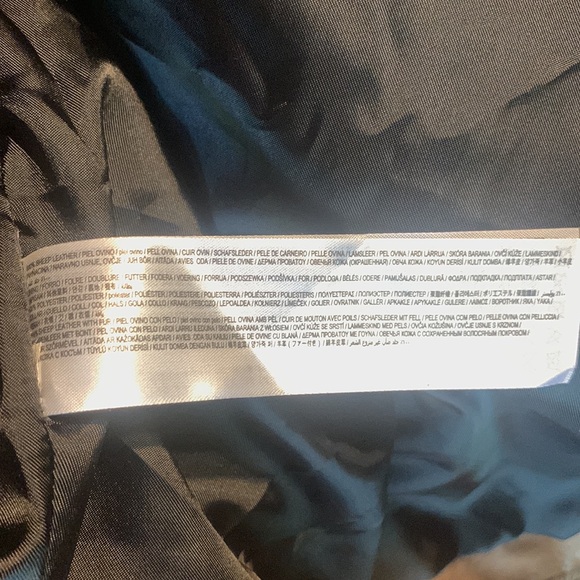 MNG leather collection Jacket size M NWOT - Picture 9 of 10